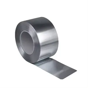شريط من الفولاذ المقاوم للصدأ عالي الصلابة GB ASTM 301 304 201 بسلسلة سطح BA مموج على البارد شريط من الفولاذ المقاوم للصدأ