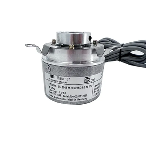 Original Baumer Hubner HMG 10 Series Absolute Encoder HMG 10P SSI Profibus Profinet Ether Heavy Duty Magnetic Multi-turn - Product Image 1