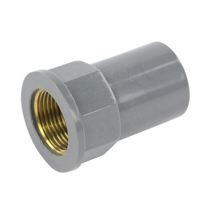 pvc connectors internal thread pipe fitting plastic pp compression fitting