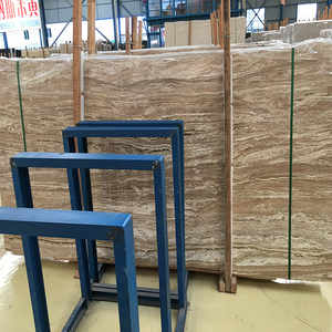 Losa de piedra de mármol travertino beige natural de fábrica de China - Product Image 1