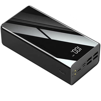 Banco de Energía para Teléfono Móvil de 60000 mAh, Gran Capacidad, LED, 50000 mAh, Carga Rápida de 2.1 A, Cargador de Batería Externo para Teléfono