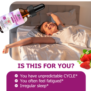 Private Label Womens Endocrine Liquid Drops with Riboflavin Health Begins with Balanced Endocrine Strawberry Flavory - Product Image 3