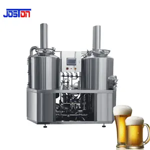 JOSTON Saccharification System-Home Microbery System Mesin Pembuat Bir untuk Peralatan Pembuatan Bir Minuman 1,5 Kw-50Kw Kustomisasi