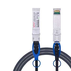 Кабель DAC из меди с прямым подключением, 40G QSFP+ на 4x10G XFP, пассивный, 1 м (3 фута), разъем <span class=keywords><strong>RJ45</strong></span>, для сетей WiFi, SDK, GPRS - Product Image 1