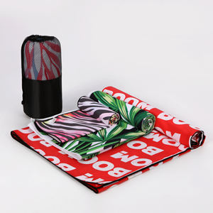 <span class=keywords><strong>Serviette</strong></span> <span class=keywords><strong>de</strong></span> <span class=keywords><strong>plage</strong></span> gaufrée extra large <span class=keywords><strong>de</strong></span> luxe en daim microfibre RPET recyclé sans sable avec impression <span class=keywords><strong>de</strong></span> logo personnalisé caractéristique <span class=keywords><strong>de</strong></span> séchage rapide - Product Image 5