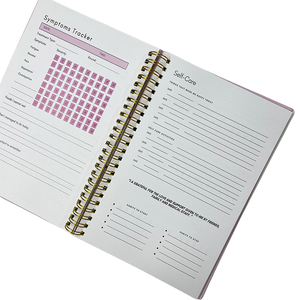 Cuaderno <span class=keywords><strong>de</strong></span> seguimiento <span class=keywords><strong>de</strong></span> enfermera feliz personalizado bobina en espiral Rosa A5 planificador <span class=keywords><strong>de</strong></span> objetivos y diarios cuadernos libro impresión personalizada a pedido - Product Image 5