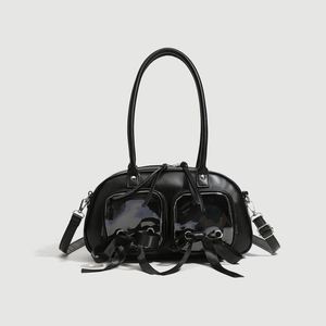 กระเป๋าแฟชั่นใหม่คุณภาพสูงสไตล์ญี่ปุ่นลายการ์ตูนสองซิปทรงหัวใจวัสดุ PU สำหรับผู้หญิง ใช้ได้ทุกฤดู ผลิตในจีน - Product Image 2