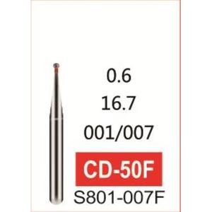 Fresa Dental de Alta Velocidad, Fresa de Diamante de Etiqueta Roja CD-EF, Abrasivo Fino Transfronterizo, para Dientes de Niños, Accesorio Dental - Product Image 2