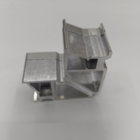 Soporte de Esquina Expandible de una Pieza Tengshuo, Moderno y Duradero, 90 Grados, Totalmente de Aluminio 6063-T5, Tamaño Personalizado, para Puertas, Ventanas y Uso Doméstico