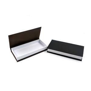 Professionnel personnalisé petit clam shell fantaisie noir mat boîte d'emballage - Product Image 4