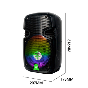 Altavoz Bluetooth Portátil DP-681 <span class=keywords><strong>de</strong></span> 10W con Doble Luz RGB y Comunicación USB <span class=keywords><strong>para</strong></span> Fiestas en Casa, Campamentos y Actividades al Aire Libre - Product Image 4