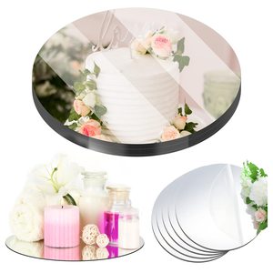 Set di piastre <span class=keywords><strong>per</strong></span> candele a specchio in acrilico con Base a specchio <span class=keywords><strong>adesivi</strong></span> da parete autoadesivi <span class=keywords><strong>per</strong></span> matrimonio centrotavola <span class=keywords><strong>per</strong></span> Baby Shower - Product Image 1