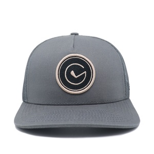 Gorra de Golf Personalizada de Alta Calidad, Bicolor, Unisex, con Apliques de Terciopelo, Logotipo Bordado, para Hombre y Mujer - Product Image 3