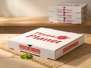 10 Confezioni di Scatole per Pizza Extra Large in Cartone Ondulato Spesso, Scatole per Pizza Planet, Decorazioni per Feste, Produttore di Scatole per Pizza - Product Image 2