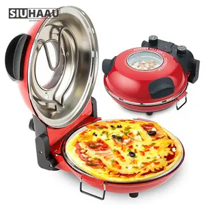 Multi-Function Stainless Steel Small Electric Pizza Oven Quick Heating Easy to Clean Insulated 10L Capacity for Home RV Hotel