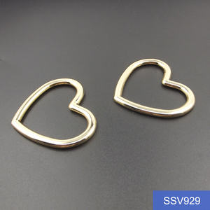 ملابس سباحة معدنية لامعة على شكل حرف V-مشبك أجهزة ملابس سباحة سبيكة/نحاسية زنك للبيكيني والملابس الداخلية موصل قابل للغسل - Product Image 5