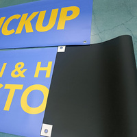 Lona de PVC para Exteriores, Impresión Personalizada, Venta al Por Mayor Directa de Fábrica, Gran Formato, Resistente a los Rayos UV, Letrero Publicitario Duradero para Cercas, EE. UU.