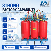 Transformador Trifásico Seco Leineng de 400kwa, 11kV, Mini Compacto para Interiores, para Pequeños Talleres, Equipo de Caja de Distribución de Baja Potencia
