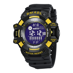 Reloj de Pulsera para Hombre Smael 8050 al por Mayor en Japón, Reloj Digital Personalizado de Moda en Negro para Hombre - Product Image 6