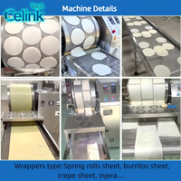 Ligne de production entièrement automatique de rouleaux de printemps, machine à former et à rouler les rouleaux d'œufs en acier inoxydable pour usine d'aliments surgelés