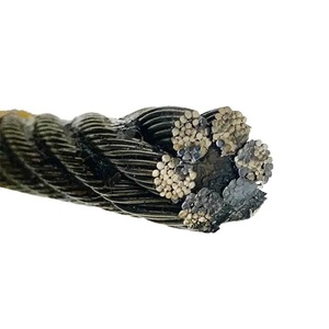 Cable de Acero Recubierto de PVC 7*7 7*19, Resistente, para Elevación Industrial con Grúas - Product Image 2