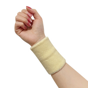 Fitness Pure Cotton <b>Wristband</b> Breathable Sweat Absorbing For Basketball Running Universal Sport Outdoor Support - Product Image 3