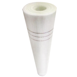 Toile de maille pour mur extérieur en plastique moderne, écologique, anti-corrosion, haute densité, flexible, anti-fissuration pour l'isolation des murs - Product Image 1