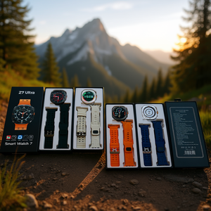 Montre Connectée Z7 Ultra Sport SOS Boussole Navigation Suivi Santé Sommeil Calendrier Appels Téléphoniques Écran OLED GPS Cellulaire - Product Image 2