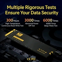 Geestor P4-4TB M.2 PCIe 4.0 4TB Internal Gaming Solid State Drive Baru dengan Kecepatan Baca 7300MB/s dan Cangkang Logam & Plastik