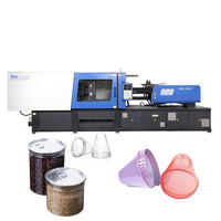 Machine de moulage par injection à économie d'énergie personnalisable Haida Supply 390T 30% efficace pour le moteur à vis PP du processus de préforme PET