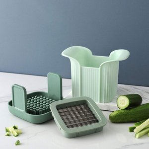 Cortador de Verduras Multifuncional, Cortador Manual de Patatas para Patatas Fritas, Cortador de Patatas y Rábanos en Cubos para Cocina - Product Image 5