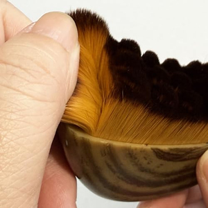 Cepillo Ovalado para Contorno Linfático con Logotipo Personalizado, Cepillo Seco Moderno, Masajeador Facial Suave, Cepillo Seco de Plástico para Uso Diario - Product Image 4