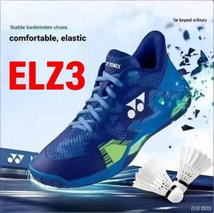 Nouvelles <span class=keywords><strong>chaussures</strong></span> de badminton ELZ3 de cinquième génération pour couple unisexe, légères, respirantes, semelle extérieure en EVA, semelle intermédiaire en caoutchouc, sport - Product Image 1