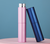 Nouveau style – Flacon de parfum portable rechargeable à partir d'un grand flacon de parfum, personnalisable avec impression couleur et estampage à chaud doré