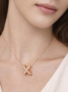 Christian Design SHG Brand <b>Pendant</b> 14K <b>Solid</b> <b>Gold</b> Rhodium Plated Brilliant Cut Solitaire Diamond Luxury IGI Certified Minimalist - Product Image 3