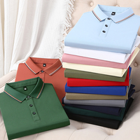 Ropa informal para adultos para verano Uniforme escolar Chino Polo Camisas de trabajo para hombres Grandes y altos