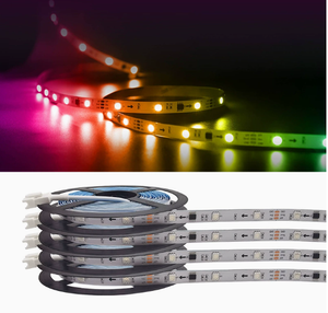 Bande lumineuse LED 5050 IP65 étanche ultra-lumineuse 24V, flexible, pour décoration extérieure de jardin et de fête - Product Image 4