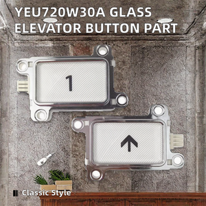 YEU720W30A 1.04.9371 Botón de Elevador de Diseño Tradicional de Vidrio con 1 Año de Garantía para Edificios de Oficinas - Product Image 2