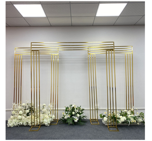 Decor flower Photo Studio Background Artificial Arch With Iron Frame wedding arch backdrop decoration garden style artificial fl