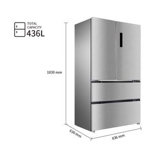 448L Smart Stainless Steel Frost-Free <b>Refrigerator</b> App Control 4-Door Energy Efficiency Household Use Built-In Option Refrigerat - Product Image 4