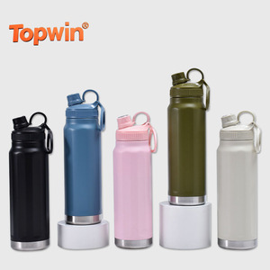 304 stainless steel with handle <b>large</b> capacity water cup outdoor portable insulation small mouth sport cup party <b>gift</b> car mug - Product Image 1