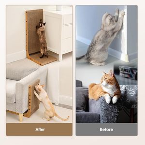 Rascador de Madera para Gatos, Juguete para Gatos de Interior, Material Natural de Calidad, Diseño Innovador y Multiusos, Imprescindible para Mascotas - Product Image 3