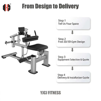 Presse à jambes linéaire à charge libre avec support dorsal assis, double plateforme pour les pieds et rouleaux pour les cuisses, pour équipement de salle de sport professionnel