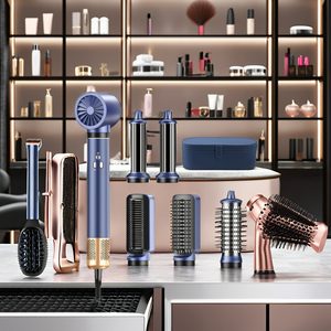 Secador de pelo de plástico BLDC iónico profesional de 1200W, difusor de Peine de estilismo, soplador eléctrico de alta automática para el hogar, Hotel, RV, viaje, caliente - Product Image 1