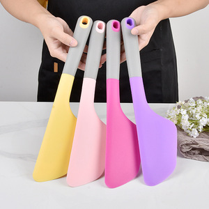 Ensemble de spatules en caoutchouc de silicone personnalisé en gros, 4 pièces, antiadhésif, résistant à la chaleur, compatible four, lave-vaisselle, outil de cuisson, cuisine - Product Image 6