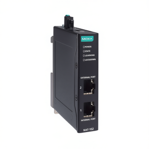 Router Seguro Moxa NAT-102-T, Puerto Ethernet Industrial 10/100Mbps, Redes Empresariales - Product Image 2