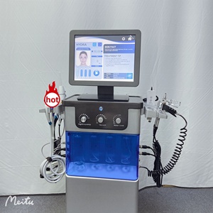14 en 1 hydra Dermabrasion Machine de beauté du visage Hydrafacy Acuvue Hydraluxe équipement hydro jet d'oxygène peel Analyseur professionnel - Product Image 1