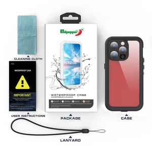 <span class=keywords><strong>Meilleur</strong></span> étui de protection double face housse étanche pour <span class=keywords><strong>iPhone</strong></span> 15 Pro Max coques de téléphone étui étanche à l'eau - Product Image 3
