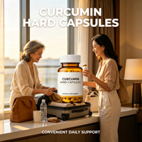 Capsules de curcumine de haute pureté, complément alimentaire à base d'extrait de curcumine