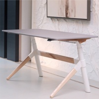 Bureau Debout Électrique Polyvalent JIECANG Moderne, Pieds Inclinés Écologiques, 1200N
